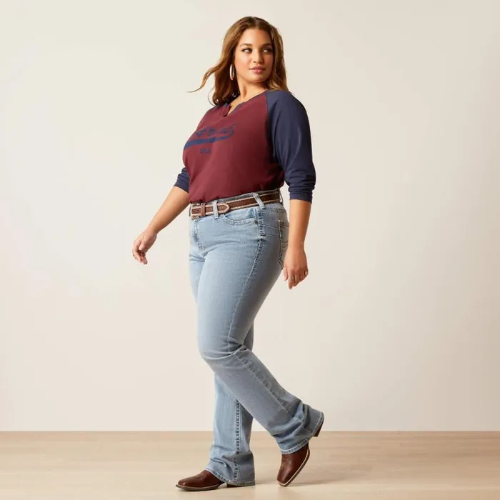 Women Denim Ariat REAL Mid Rise Kehlani Boot Cut Jean Colorado Women Denim Ariat REAL Mid Rise Kehlani Boot Cut Jean Colorado