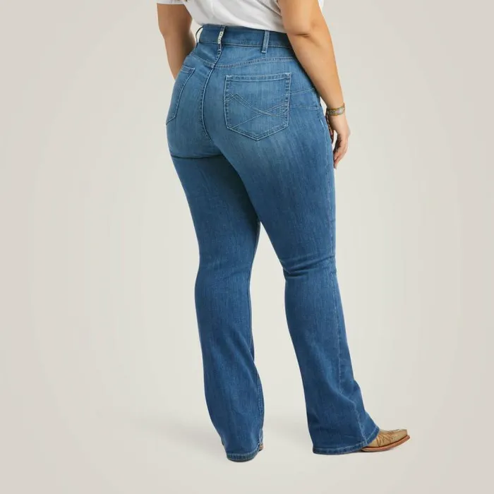 Women Denim Ariat REAL Mid Rise Patricia Boot Cut Jean Maine Women Denim Ariat REAL Mid Rise Patricia Boot Cut Jean Maine
