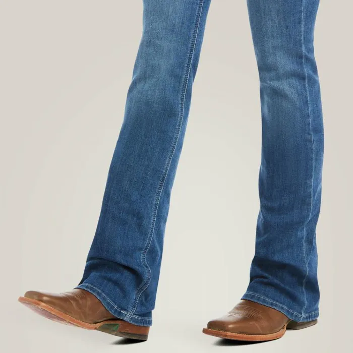 Women Denim Ariat REAL Mid Rise Patricia Boot Cut Jean Maine Women Denim Ariat REAL Mid Rise Patricia Boot Cut Jean Maine