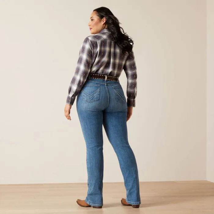 Women Denim Ariat REAL Perfect Rise Clover Straight Jean Minnesota Women Denim Ariat REAL Perfect Rise Clover Straight Jean Minnesota