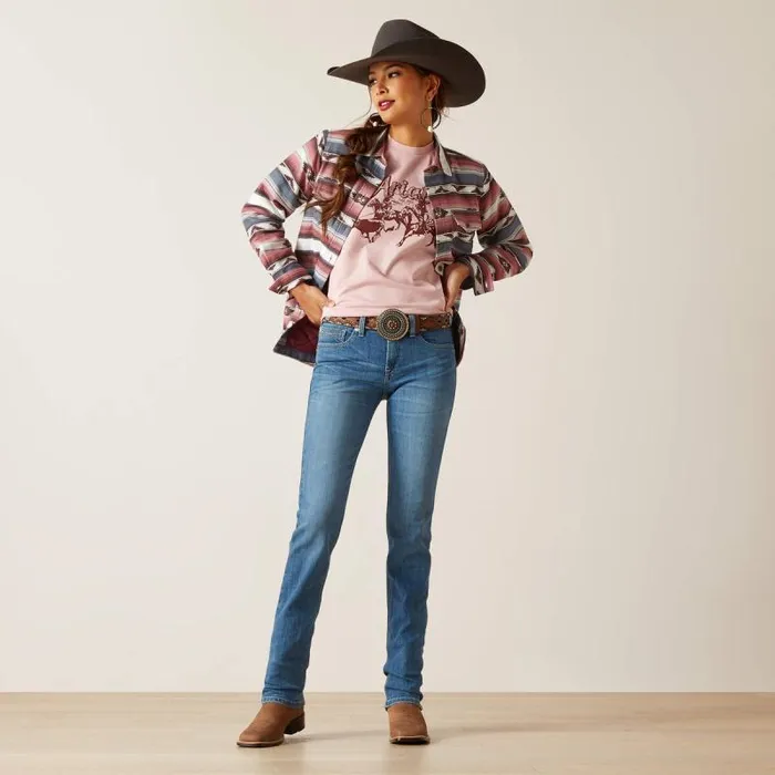 Women Denim Ariat REAL Perfect Rise Clover Straight Jean Minnesota Women Denim Ariat REAL Perfect Rise Clover Straight Jean Minnesota