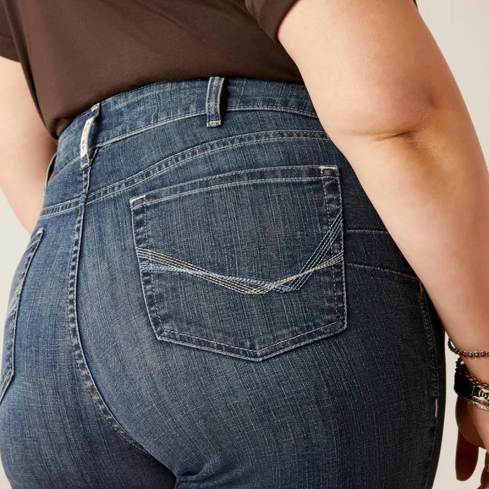 Women Denim Ariat REAL Perfect Rise Madyson Straight Jean Arkansas