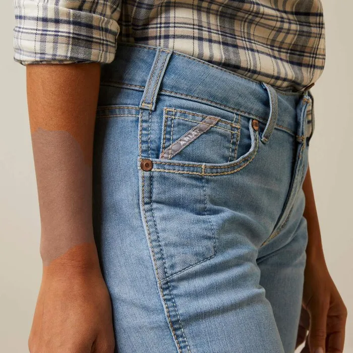 Women Denim Ariat Rebar Riveter Straight Jean Coldwater Women Denim Ariat Rebar Riveter Straight Jean Coldwater