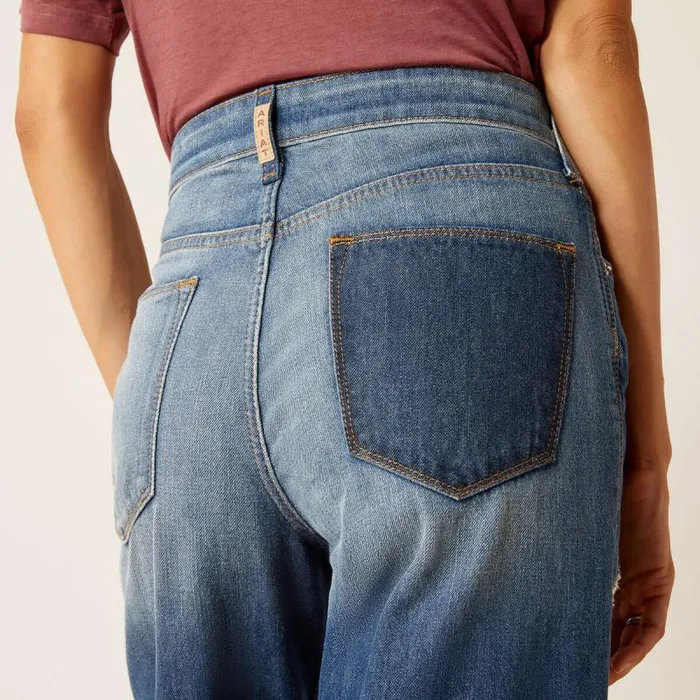 Women Denim Ariat Ultra High Rise Jazmine Straight Haiti Women Denim Ariat Ultra High Rise Jazmine Straight Haiti