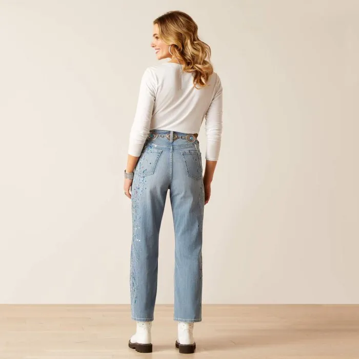 Women Denim Ariat Ultra High Rise Jazmine Straight Jean Colorado Women Denim Ariat Ultra High Rise Jazmine Straight Jean Colorado