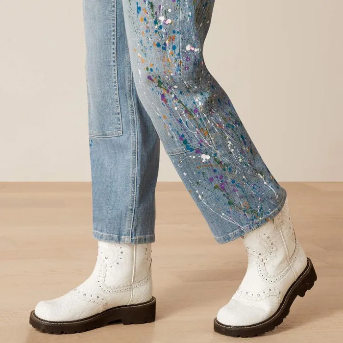 Women Denim Ariat Ultra High Rise Jazmine Straight Jean Colorado Women Denim Ariat Ultra High Rise Jazmine Straight Jean Colorado