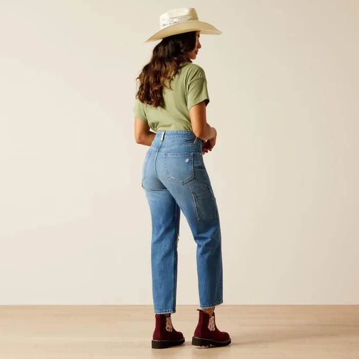 Women Denim Ariat Ultra High Rise Tomboy Carpenter Straight Alaska Women Denim Ariat Ultra High Rise Tomboy Carpenter Straight Alaska