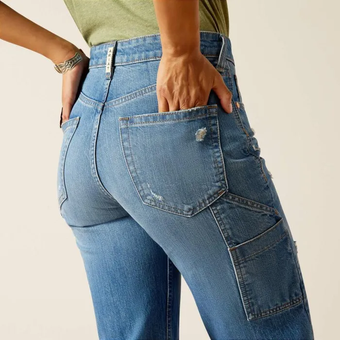 Women Denim Ariat Ultra High Rise Tomboy Carpenter Straight Alaska Women Denim Ariat Ultra High Rise Tomboy Carpenter Straight Alaska