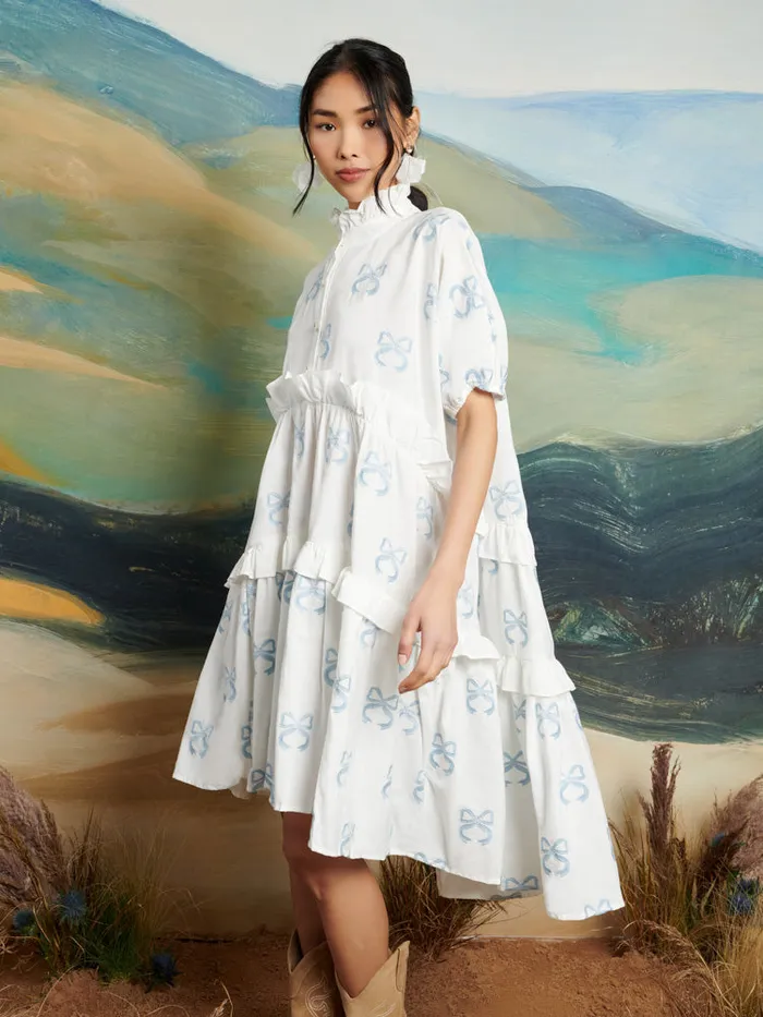 Women DREAM Cassia Embroidered Dress Pearl White Sister Jane Dresses