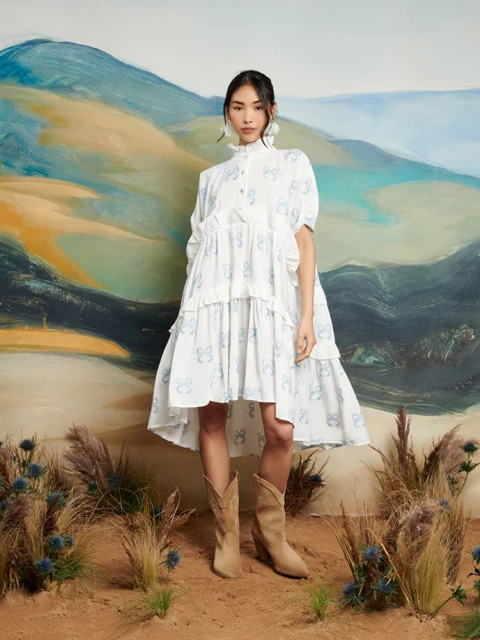 Women DREAM Cassia Embroidered Dress Pearl White Sister Jane Dresses