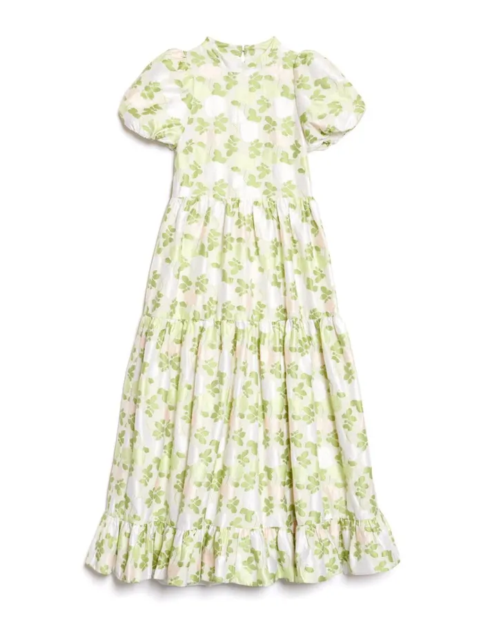Women DREAM Picnic Jacquard Maxi Dress Pastel Green U0026 Ivory Sister Jane Dresses