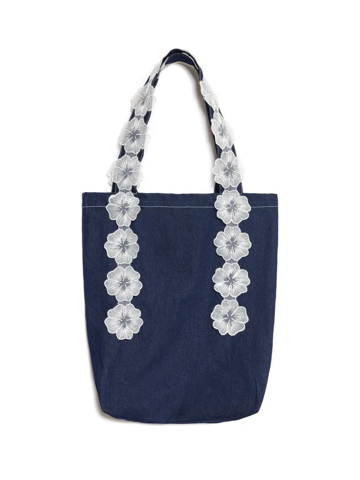 Women DREAM Rosie Denim Tote Bag Raw Denim Sister Jane