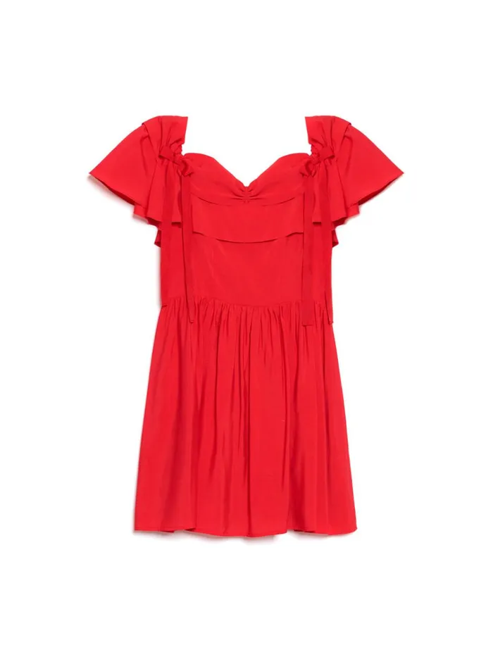 Women DREAM Watermelon Bow Mini Dress Ruby Red Sister Jane Dresses