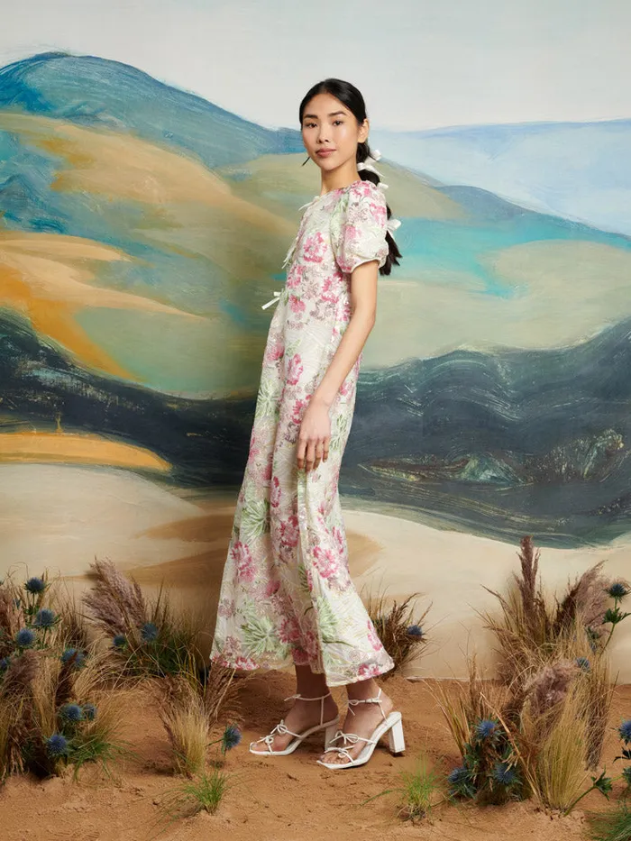 Women DREAM Wild Sequin Midi Dress White Green Fushia Sister Jane Dresses