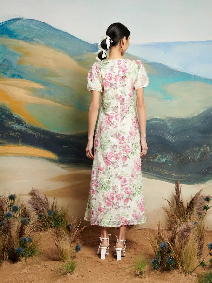 Women DREAM Wild Sequin Midi Dress White Green Fushia Sister Jane Dresses