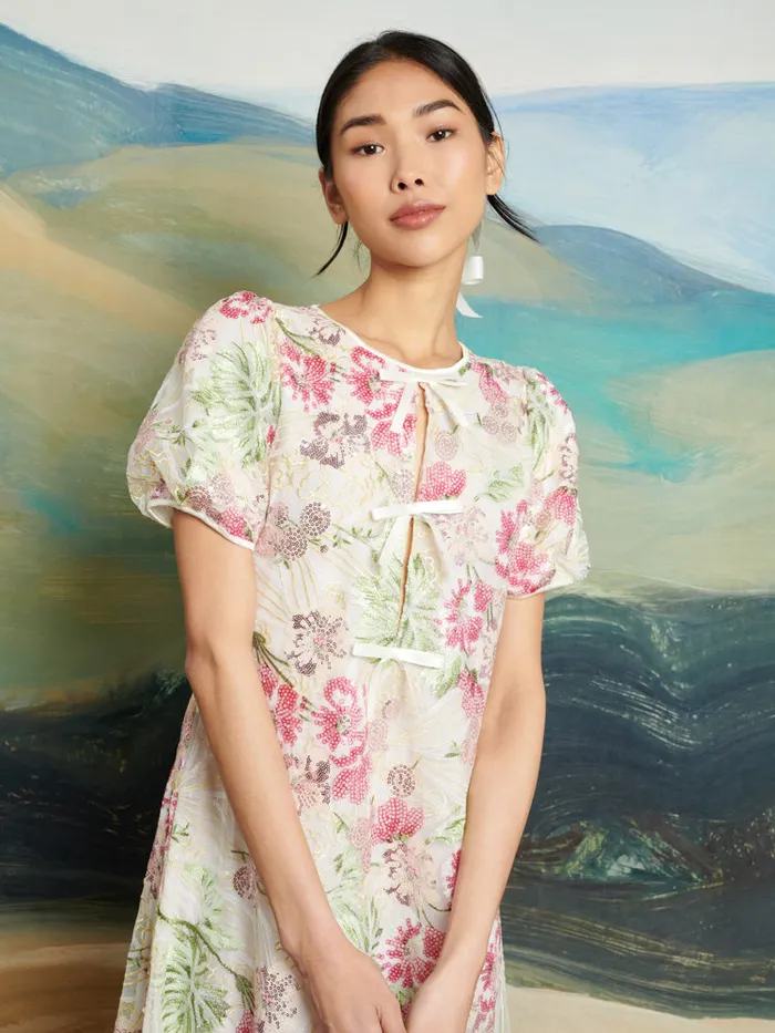 Women DREAM Wild Sequin Midi Dress White Green Fushia Sister Jane Dresses