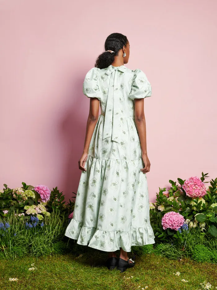 Women DREAM Willow Floral Midi Dress Sage Green Sister Jane Dresses