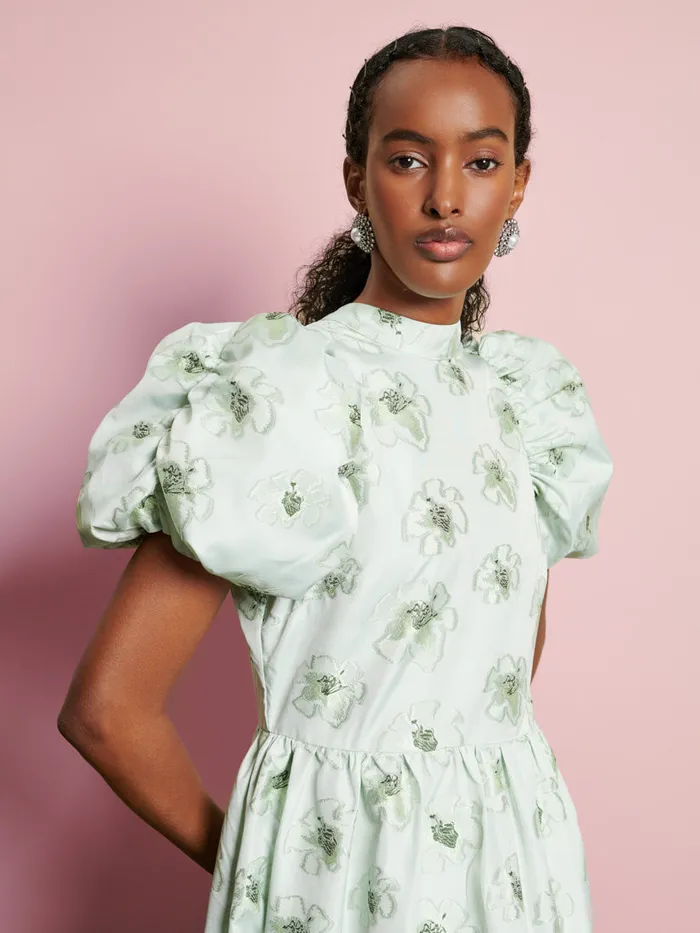 Women DREAM Willow Floral Midi Dress Sage Green Sister Jane Dresses