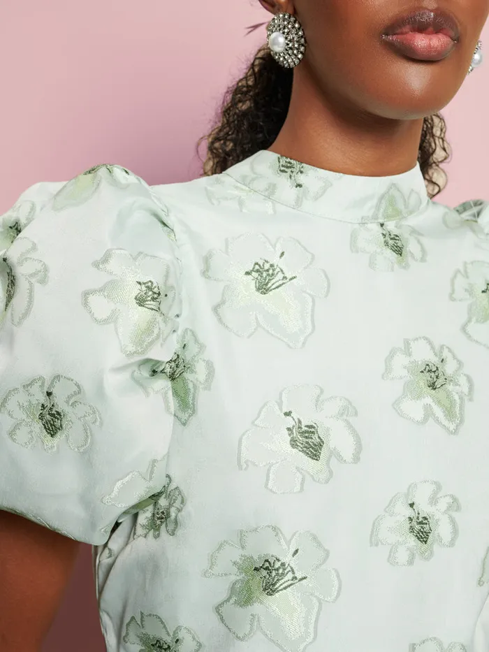 Women DREAM Willow Floral Midi Dress Sage Green Sister Jane Dresses