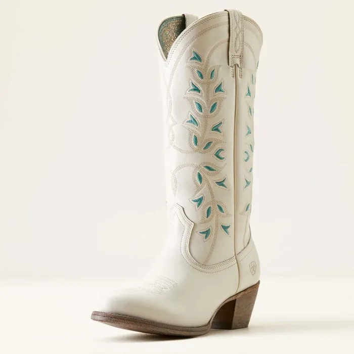 Women Dress and Fashion Boots Ariat Desert Holly Western Boot Crema