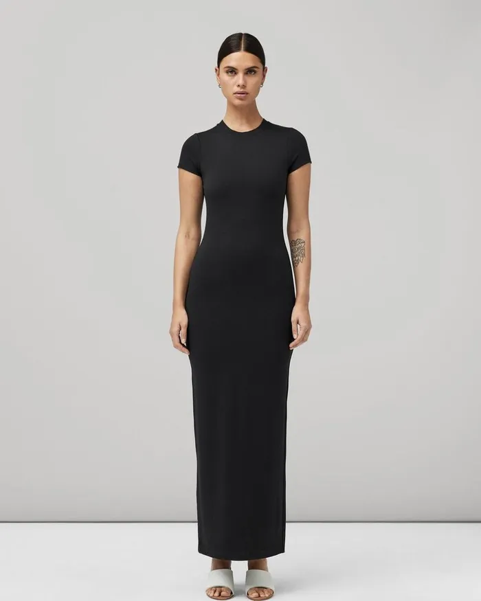 Women Dresses 038 Skirts Rag 038 Bone Irina Maxi Dress Black