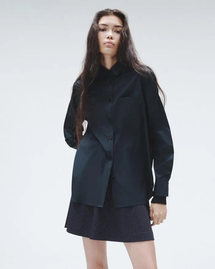 Women Dresses 038 Skirts Rag 038 Bone Irina Ponte Skirt Navy Stripe