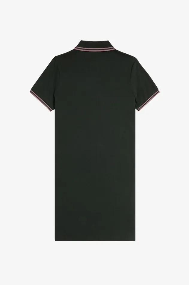 Women Dresses Fred Perry Twin Tipped Fred Perry Dress Night Greendark Pink