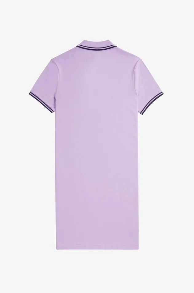 Women Dresses Fred Perry Twin Tipped Fred Perry Shirt Dress Ultra Violetnavy