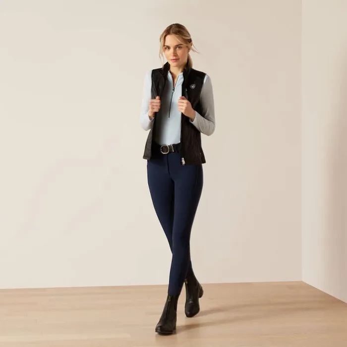 Women English Riding Ariat Fusion Insulated Vest Black Women English Riding Ariat Fusion Insulated Vest Black