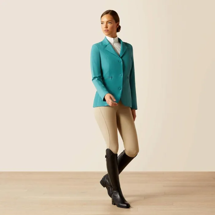 Women English Riding Ariat Galatea Show Coat Brittany Blue Women English Riding Ariat Galatea Show Coat Brittany Blue