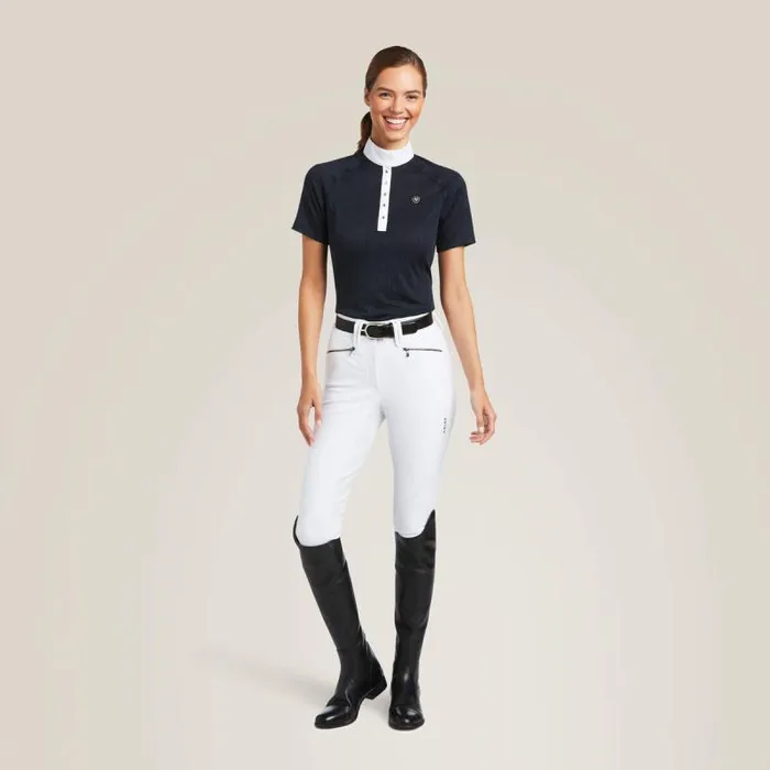 Women English Riding Ariat Showstopper 30 Show Shirt Show Navy Women English Riding Ariat Showstopper 30 Show Shirt Show Navy