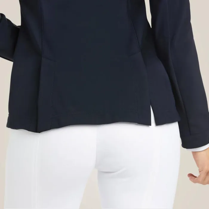 Women English Riding Ariat Speranza Show Coat Navy