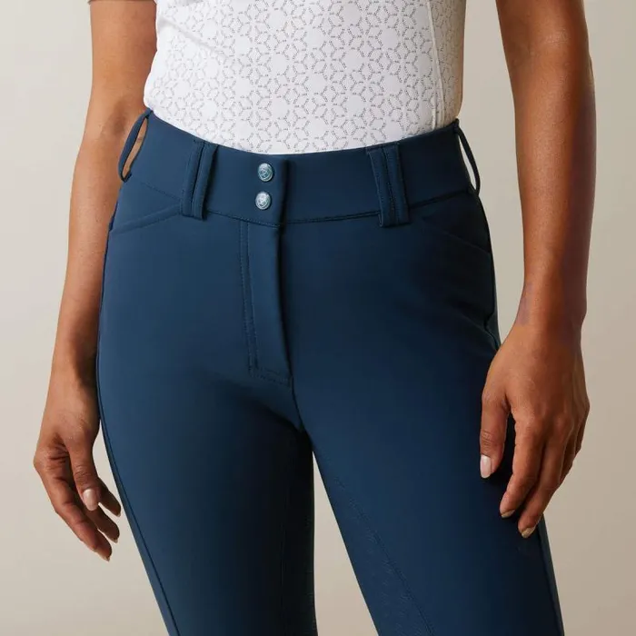 Women English Riding Ariat Tri Factor Grip Full Seat Breech Deep Petroleum Women English Riding Ariat Tri Factor Grip Full Seat Breech Deep Petroleum