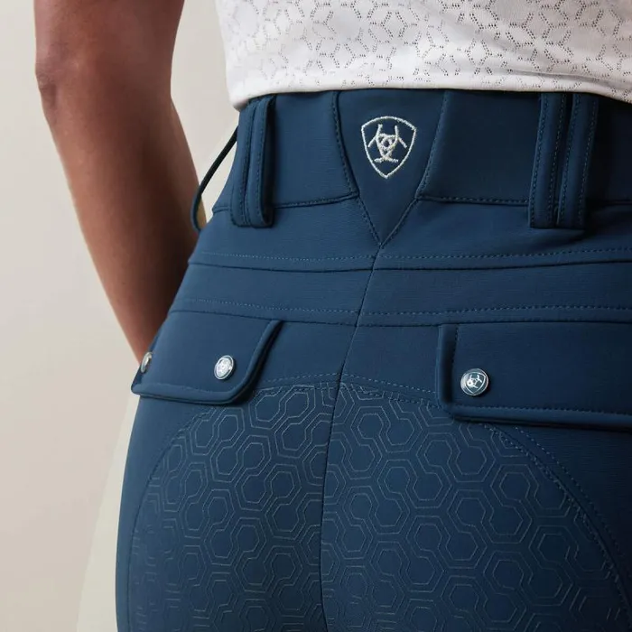 Women English Riding Ariat Tri Factor Grip Full Seat Breech Deep Petroleum Women English Riding Ariat Tri Factor Grip Full Seat Breech Deep Petroleum