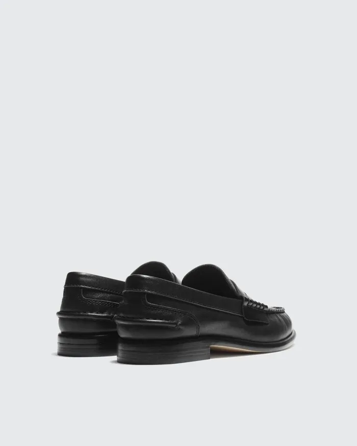 Women Flats Rag 038 Bone Carter Loafer 8211 Leather Black