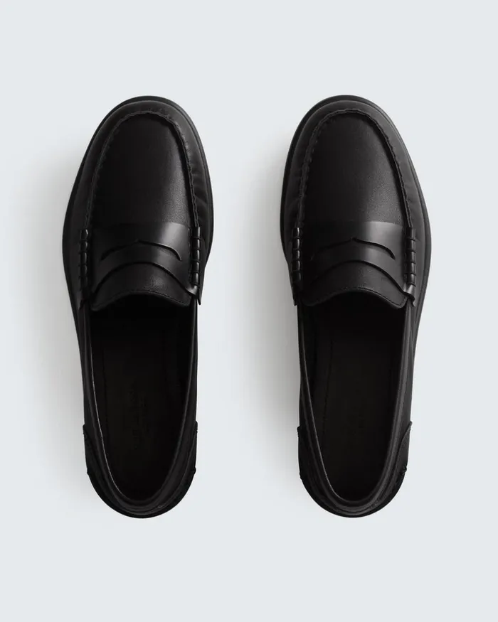 Women Flats Rag 038 Bone Carter Loafer 8211 Leather Black