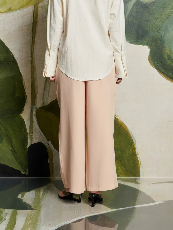 Women Ghospell Brooke HighWaisted Trousers Pastel Peach Sister Jane Bottoms