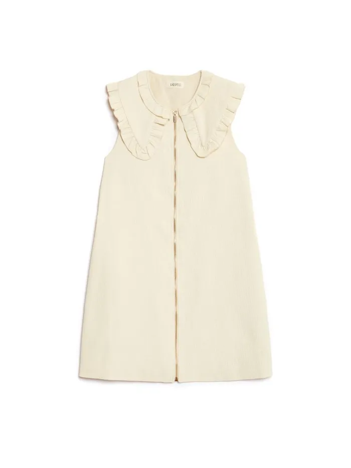 Women Ghospell Doe Mini Dress Ivory Cream Sister Jane Dresses
