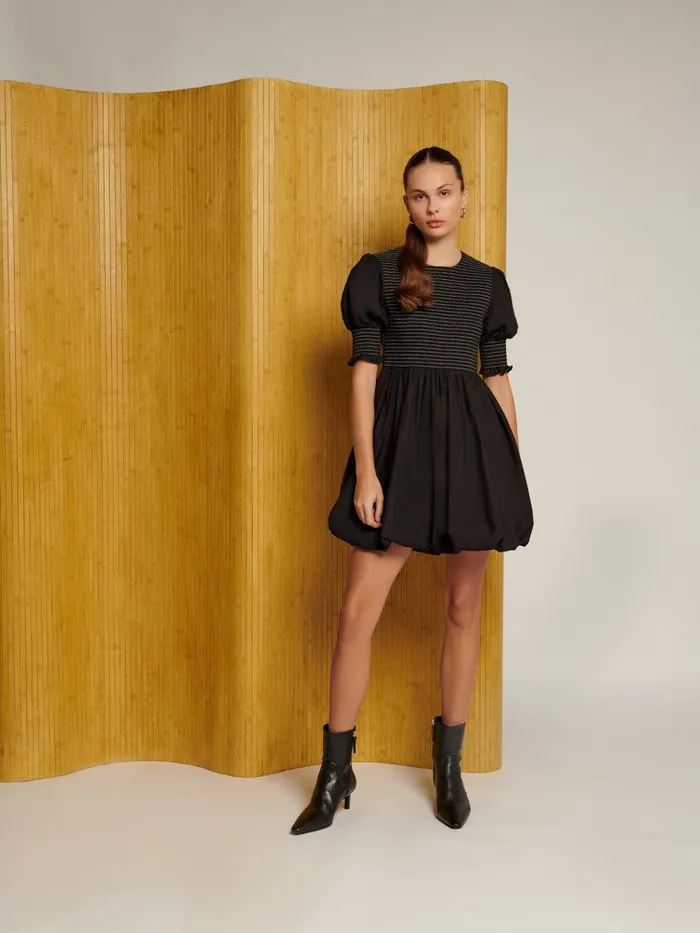 Women Ghospell Hayley Bubble Dress Coal Black Sister Jane Dresses