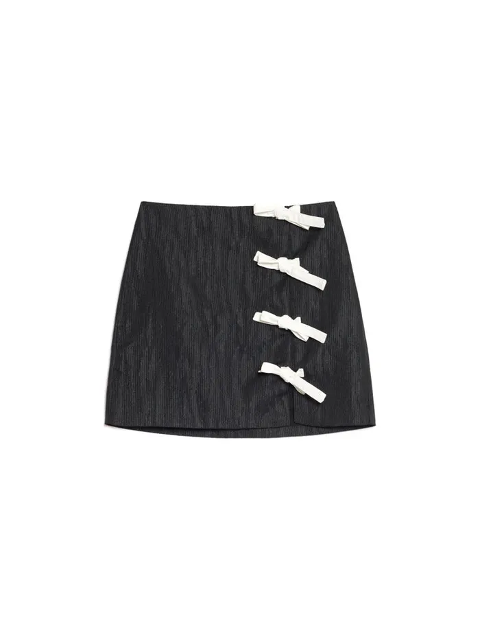 Women Ghospell Morgan Mini Skirt Coal Black Sister Jane Bottoms