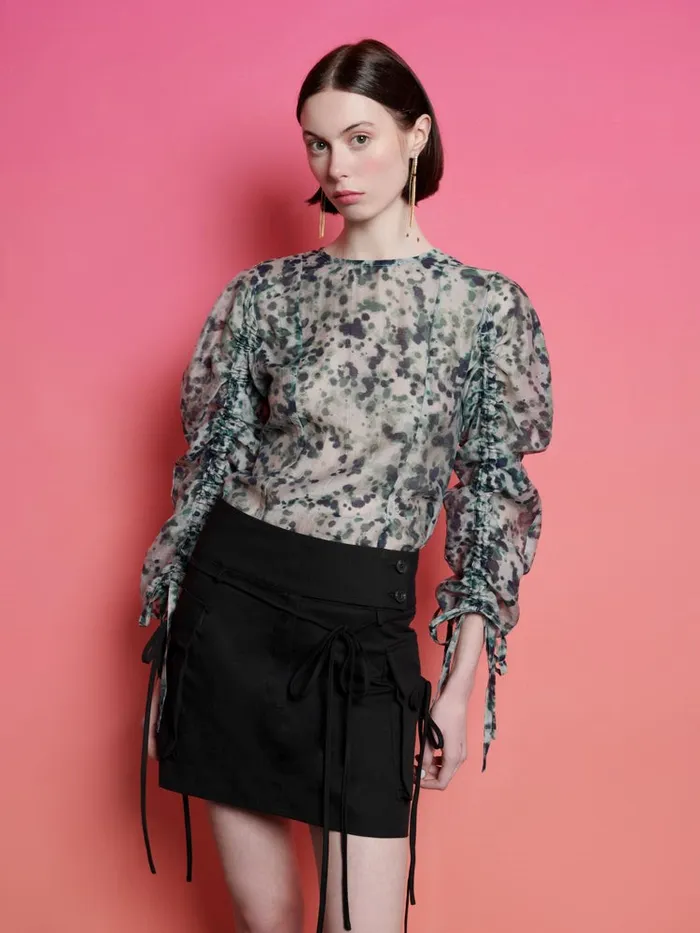 Women Ghospell Nina Printed Top Aquarelle Sister Jane Tops