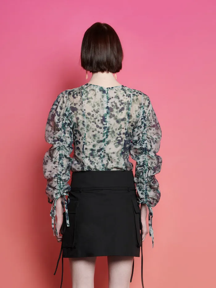 Women Ghospell Nina Printed Top Aquarelle Sister Jane Tops