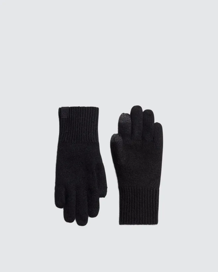 Women Gloves Rag 038 Bone Addison Tech Gloves Black