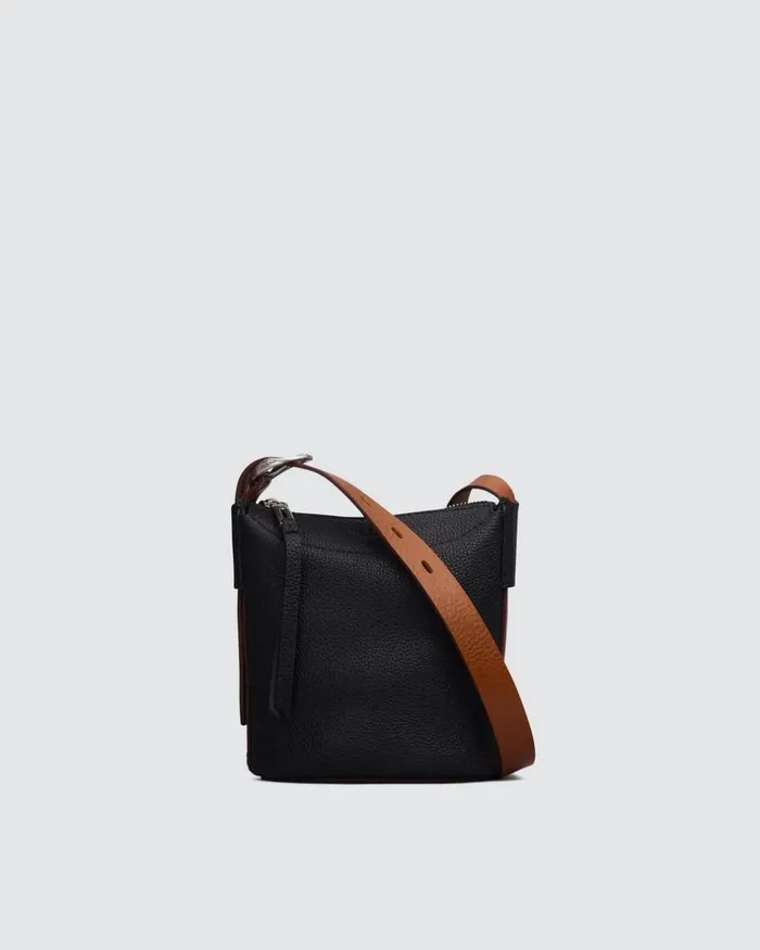 Women Handbags Rag 038 Bone Belize Mini Bucket Bag 8211 Leather Black