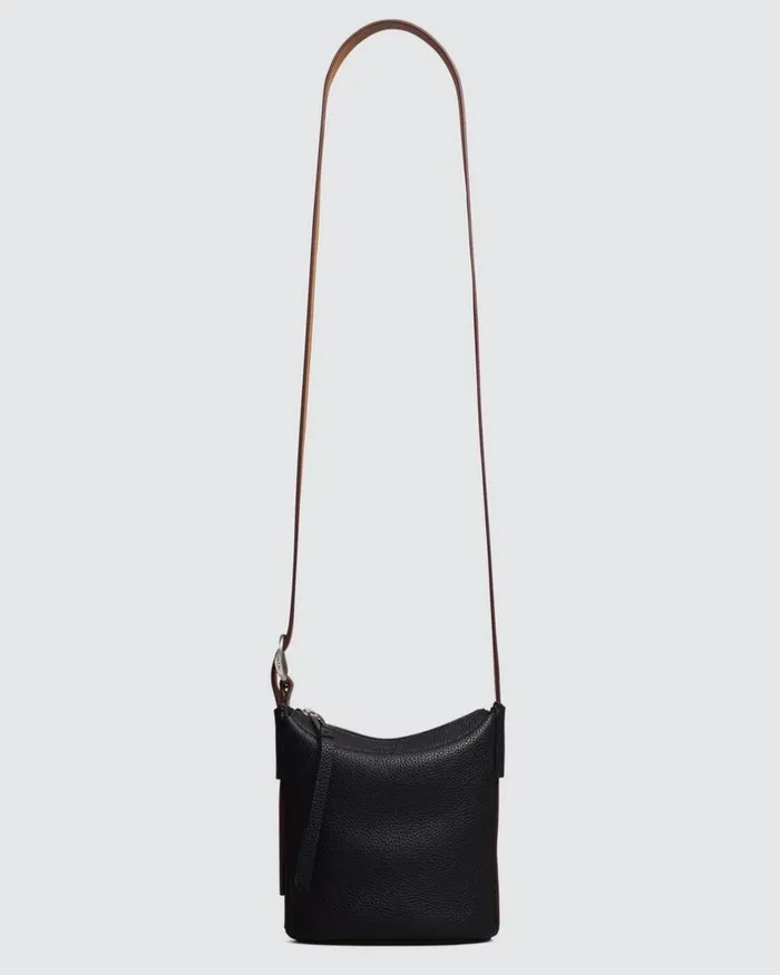 Women Handbags Rag 038 Bone Belize Mini Bucket Bag 8211 Leather Black