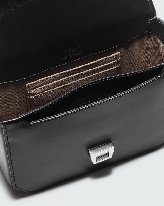 Women Handbags Rag 038 Bone Small Max Crossbody 8211 Leather Black