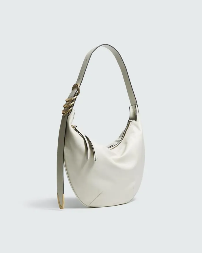 Women Handbags Rag 038 Bone Spire Shoulder Bag 8211 Leather Antique White