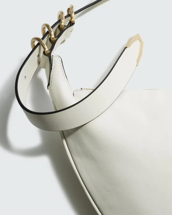 Women Handbags Rag 038 Bone Spire Shoulder Bag 8211 Leather Antique White