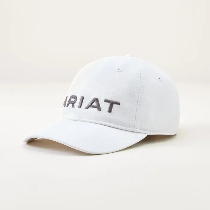 Women Hats and Caps Ariat Team III Cap Classic White