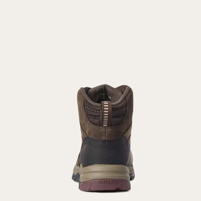 Women Hiking Boots and Shoes Ariat Skyline Mid Waterproof Dark Brown